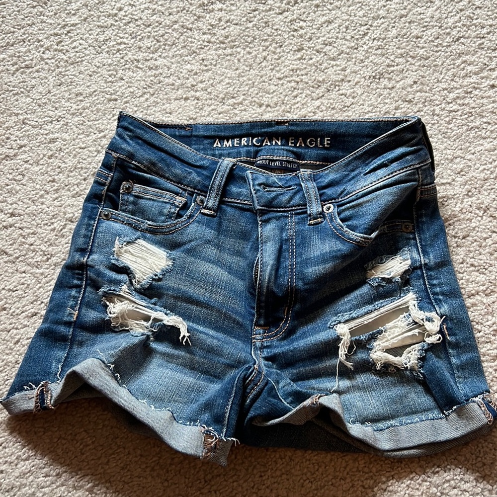 American Eagle Next Level Stretch Jean Shorts
